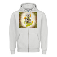 Dove Grey negativity Zipper Hoodie - TumblerDesignByShophia