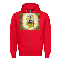 Red negativity Zipper Hoodie - TumblerDesignByShophia