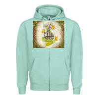 Seafoam negativity Zipper Hoodie - TumblerDesignByShophia