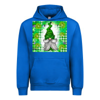 Cobalt St. Patricks Day Gnome Urban Hoodie - CowhideDigitalArt