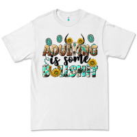 White adulting is some bullshit Premium Tee - NancyCooperArtShop