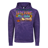 Cloud Purple teaching my tribe Vintage Hoodie - NancyCooperArtShop