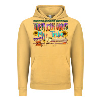 Vintage Mustard teaching my tribe Vintage Hoodie - NancyCooperArtShop
