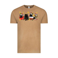 Vintage Camel christmas cats Vintage Tee - MaliasSmallBusiness