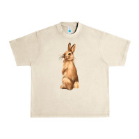 Sandshell Bunny Urban Heavy Tee - NancyCooperArtShop
