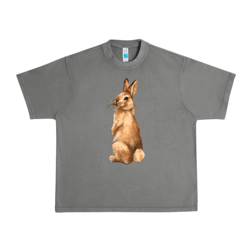 Bunny Urban Heavy Tee by NancyCooperArtShop | Teevron