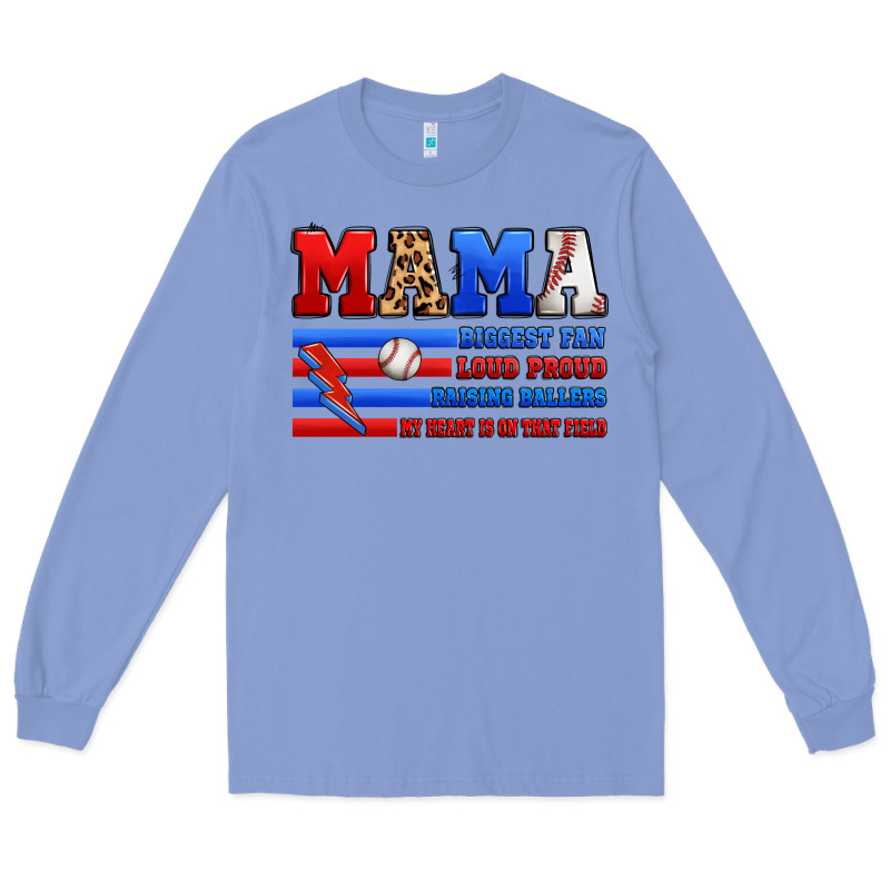 Baseball Mama Long Sleeve Tee by Artiststas | Teevron