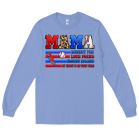 Colony Blue baseball mama Long Sleeve Tee - Artiststas