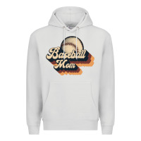 Dove Grey baseball mom Premium Hoodie - JahusDesignShop