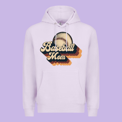 Baseball Mom Premium Hoodie Designed By Jahusdesignshop