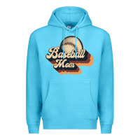 Ocean Blue baseball mom Premium Hoodie - JahusDesignShop