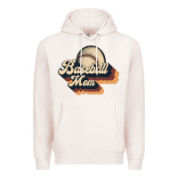 Pale Pink baseball mom Premium Hoodie - JahusDesignShop