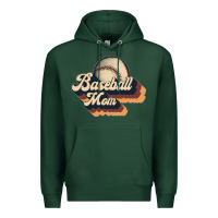 Sports Green baseball mom Premium Hoodie - JahusDesignShop