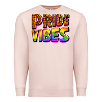 Pale Pink pride vibes Premium Sweatshirt - OliviaCreatesArt