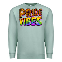 Seafoam pride vibes Premium Sweatshirt - OliviaCreatesArt