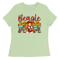 Matcha beagle mom Ladies Tee - Artiststas