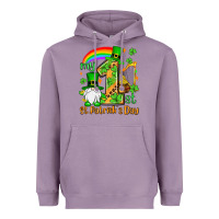 Lavender St. Patrick's My 1st St. Patrick's Day Heavyweight Hoodie - OliviaCreatesArt