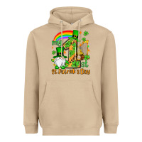 Mushroom St. Patrick's My 1st St. Patrick's Day Heavyweight Hoodie - OliviaCreatesArt