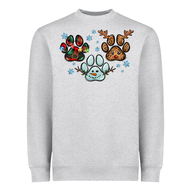 Christmas Paws Heavyweight Sweatshirt by RanaPortraitStore | Teevron
