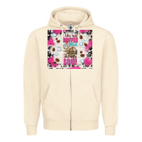 Sandshell i like my coffee cold like my soul Zipper Hoodie - TumblerDesignByShophia