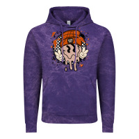 Cloud Purple basketball game day Vintage Hoodie - MaliasSmallBusiness