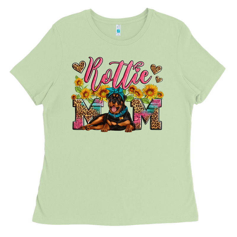 Rottweiler Mom Ladies Tee by Artiststas | Teevron