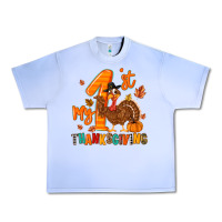 Grape Ice my first thanksgiving Urban Heavy Tee - MaliasSmallBusiness