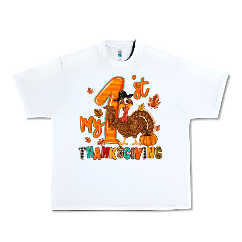 My First Thanksgiving Urban Heavy Tee by MaliasSmallBusiness | Teevron