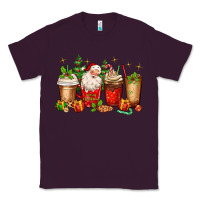 Plum Christmas Santa coffee cups Classic Tee - MaliasSmallBusiness