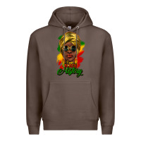 Coffee I am Black History Premium Hoodie - HowdyJamesFarm
