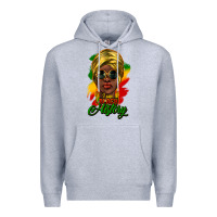 Heather Grey I am Black History Premium Hoodie - HowdyJamesFarm