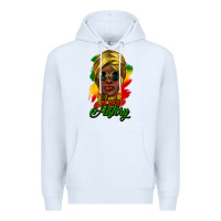 White I am Black History Premium Hoodie - HowdyJamesFarm