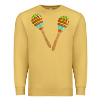 Antique Gold maracas fa element Premium Sweatshirt - FaDigitalArtStudio