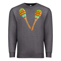 Charcoal Heather maracas fa element Premium Sweatshirt - FaDigitalArtStudio