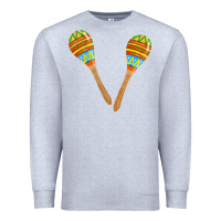 Heather Grey maracas fa element Premium Sweatshirt - FaDigitalArtStudio