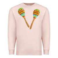 Pale Pink maracas fa element Premium Sweatshirt - FaDigitalArtStudio