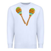 White maracas fa element Premium Sweatshirt - FaDigitalArtStudio
