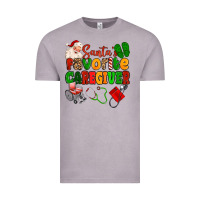 Vintage Zinc santas favorite caregiver Vintage Tee - MaliasSmallBusiness