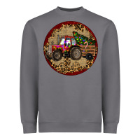 Storm Christmas Tractor Heavyweight Sweatshirt - RanaPortraitStore
