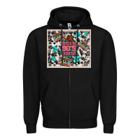 Black raised 90's country Zipper Hoodie - TumblerDesignByShophia