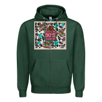 Sports Green raised 90's country Zipper Hoodie - TumblerDesignByShophia