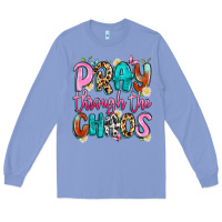 Colony Blue pray through the chaos Long Sleeve Tee - Artiststas