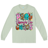 Matcha pray through the chaos Long Sleeve Tee - Artiststas