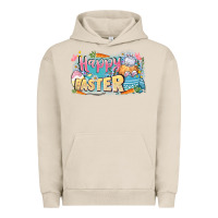 Pigment French Oak Happy Easter Urban Hoodie - LillyAllenDesigns