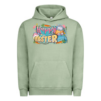 Pigment Oil Green Happy Easter Urban Hoodie - LillyAllenDesigns