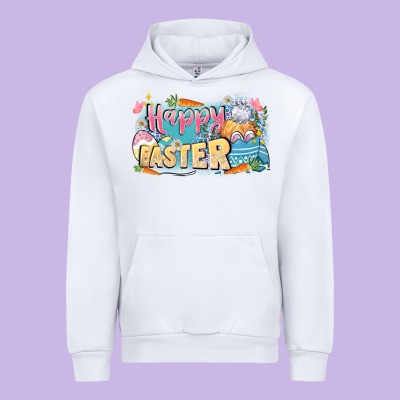 Happy Easter Urban Hoodie Designed By Lillyallendesigns