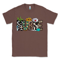 Chestnut nurse leopard and cowhide Classic Tee - CowhideDigitalArt