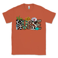 Copper nurse leopard and cowhide Classic Tee - CowhideDigitalArt