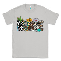 Moon Dust nurse leopard and cowhide Classic Tee - CowhideDigitalArt
