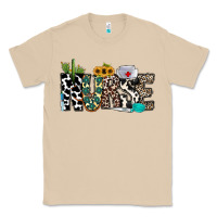 Mushroom nurse leopard and cowhide Classic Tee - CowhideDigitalArt